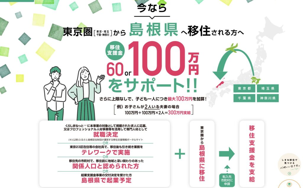 わくわく島根生活実現支援事業