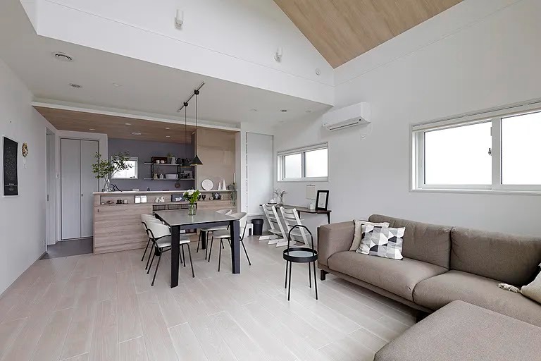 一条工務店のLDKの施工事例